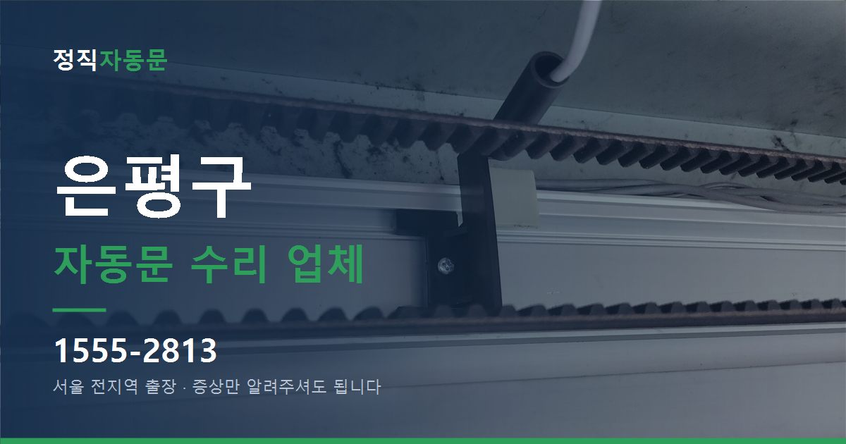 은평구 자동문 수리 업체