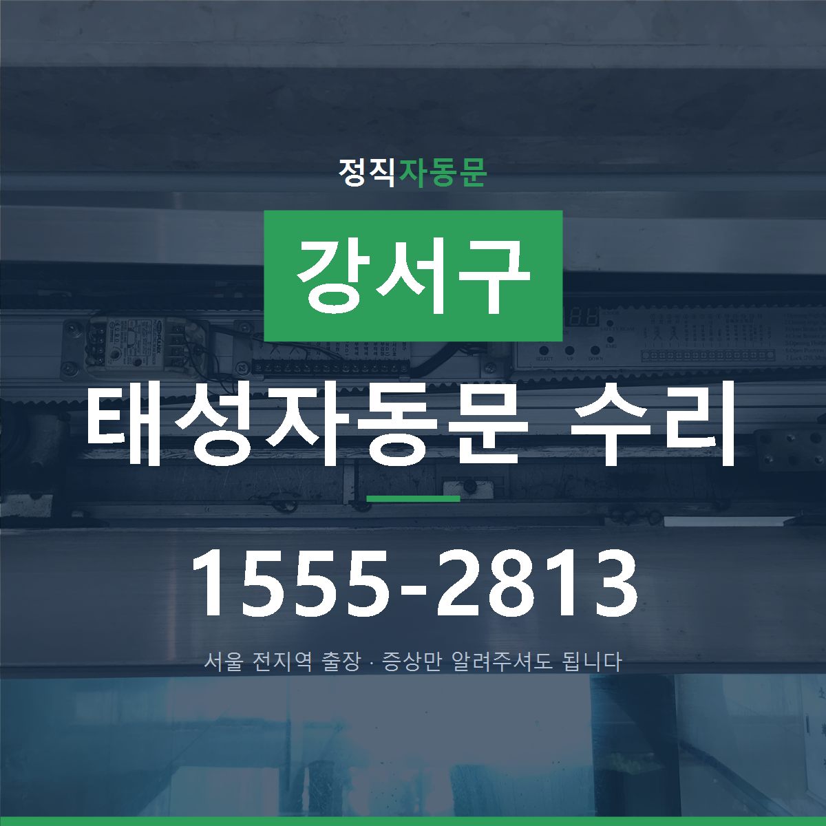 강서구 태성자동문 수리