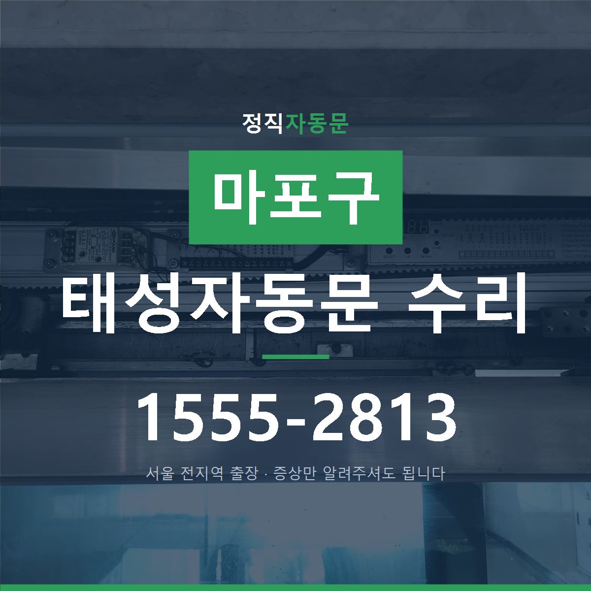 마포구 태성자동문 수리