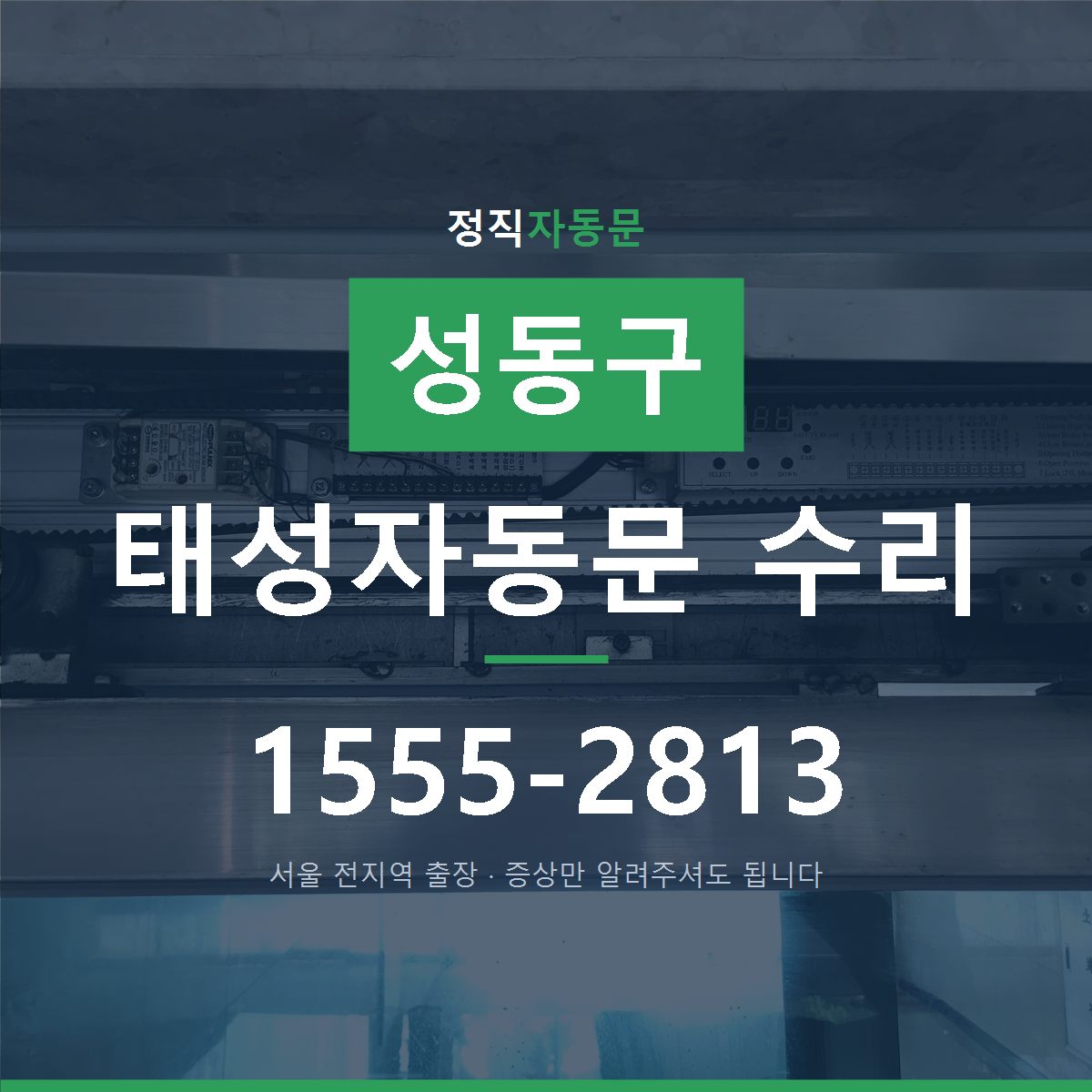 성동구 태성자동문 수리