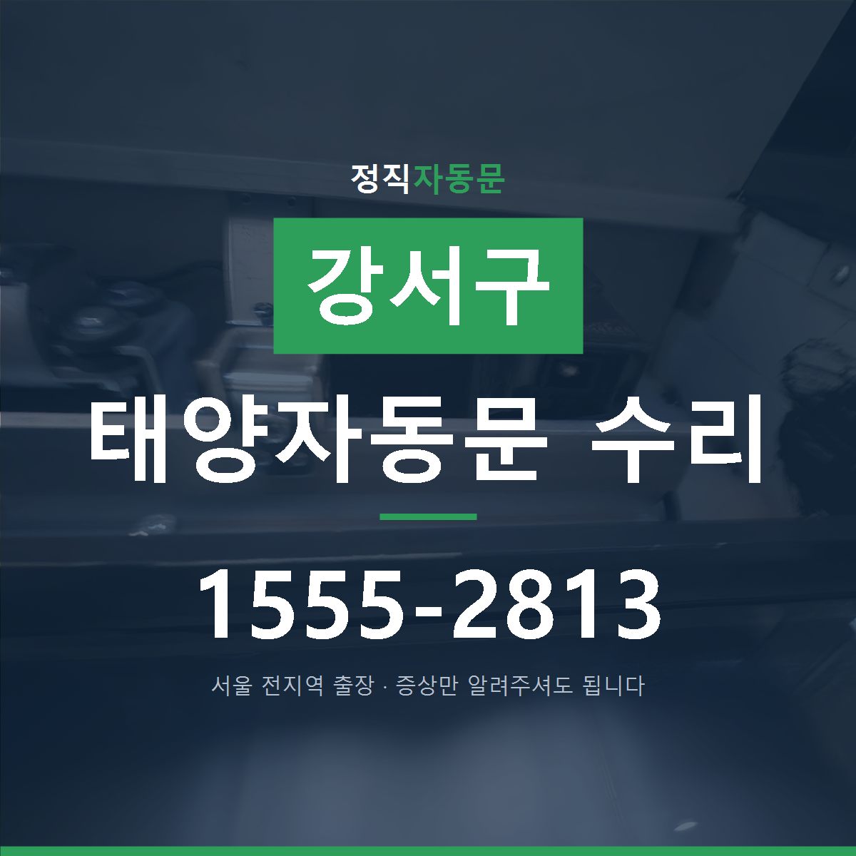 강서구 태양자동문 수리